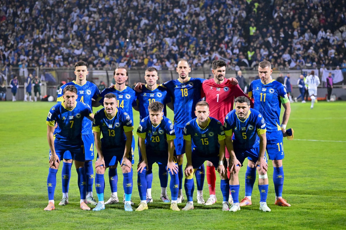 Bosnia ha convocado a su equipo para el Mundial: Edin Dzeko, de 40 años, y Kerim Alajbegovic, de 18, incluido Colin Millar.