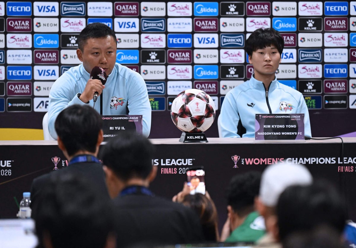 El entrenador norcoreano 'sólo se centró en ganar' antes del histórico partido de fútbol en Corea del Sur Colin Millar6