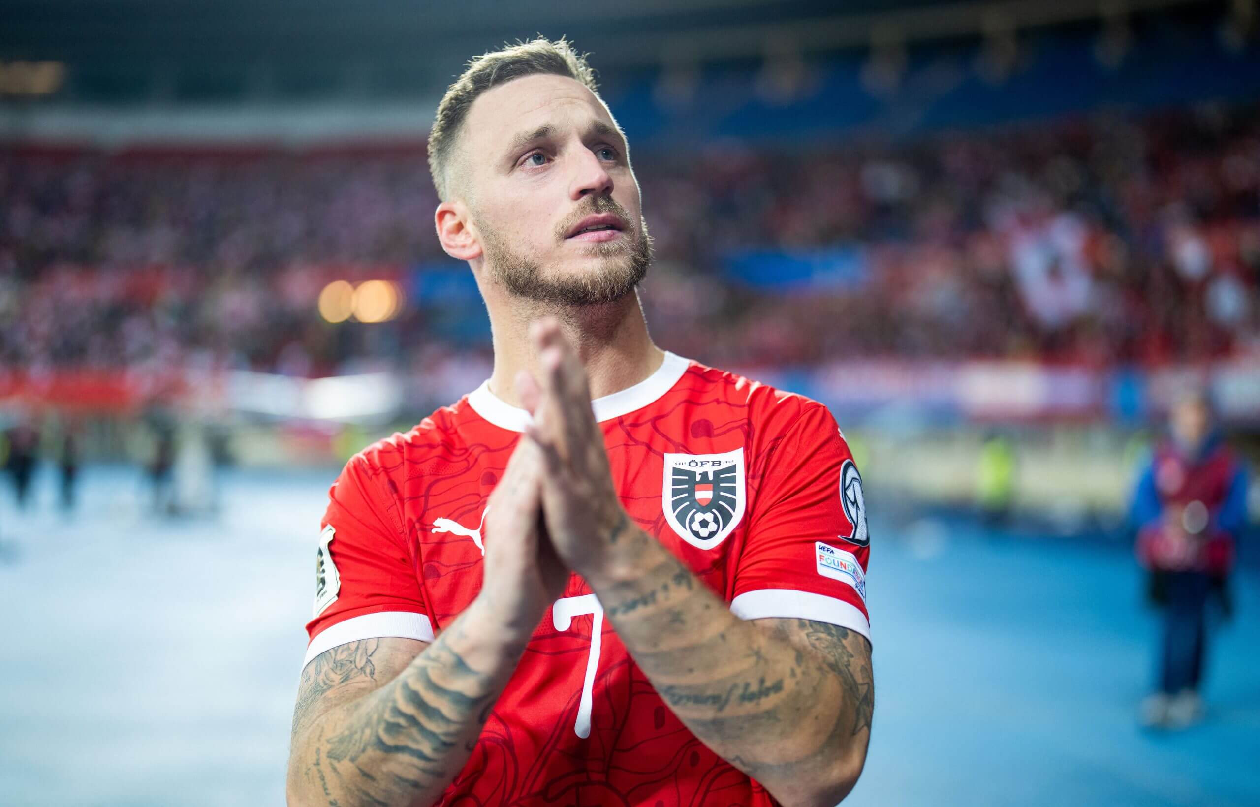 Arnautovic ha marcado 47 goles en 132 partidos con Austria