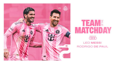 Messi y De Paul incluidos en el equipo de la mejor gira de la MLS