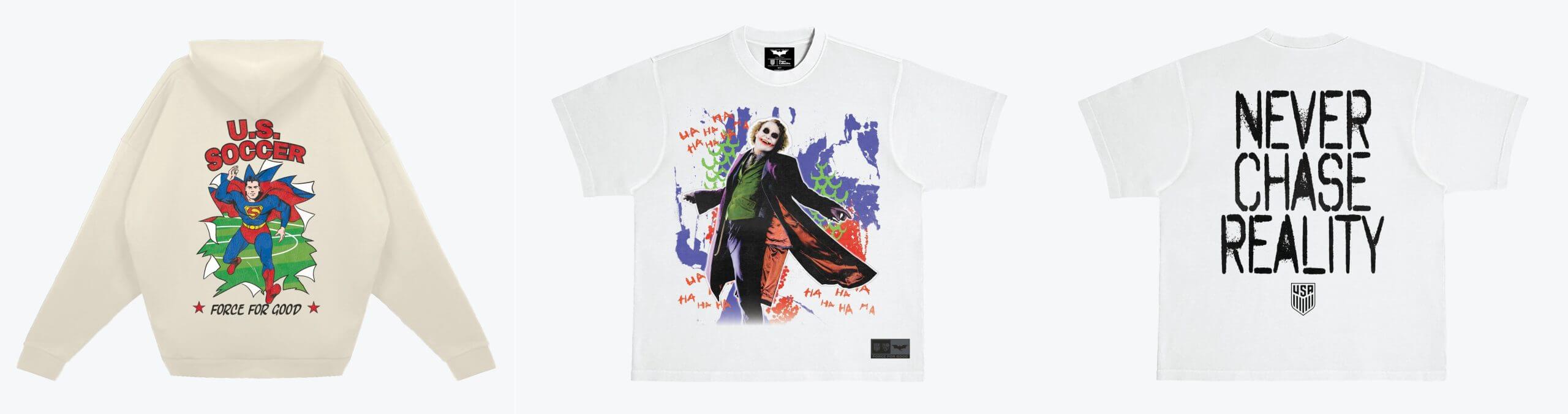 Ropa de fútbol americano/DC Comics 