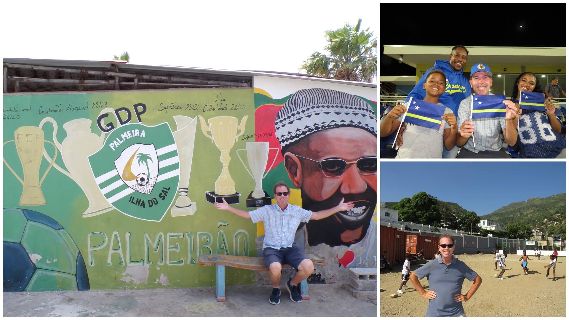 Joe Connor's trips to Cape Verde, Curacao and Haiti