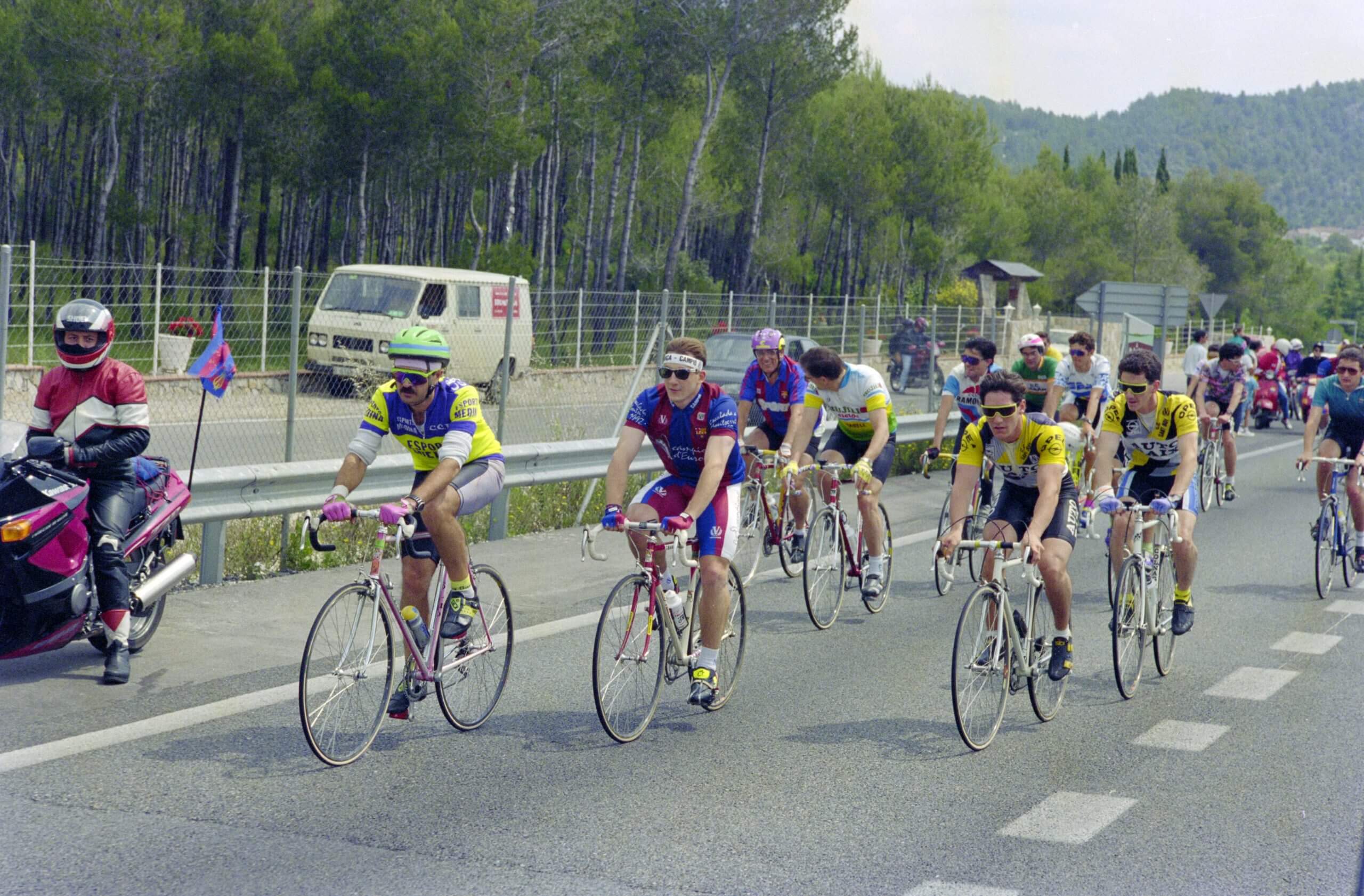 El día que Pep Guardiola ganó la carrera ciclista: la historia olvidada del ciclismo del FC Barcelona