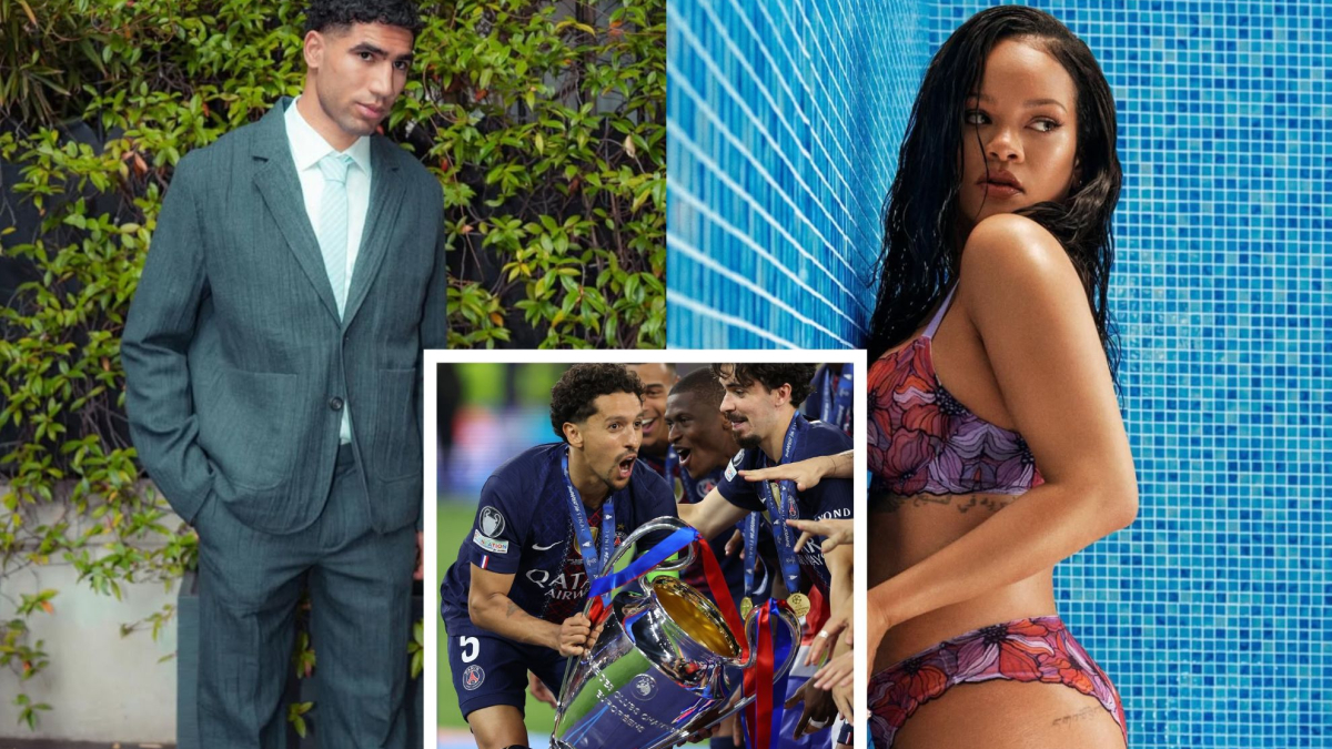 El vídeo de Rihanna y Achraf Hakimi en París recupera fuerza antes de la carrera por el título de la Liga de Campeones del Paris Saint-Germain
