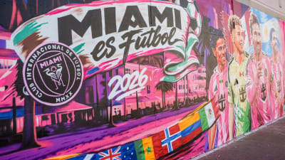 Inter Miami FC y Royal Caribbean, socio de Front of Jersey, celebran el mural "Miami es Soccer" en el corazón de la Pequeña Habana
