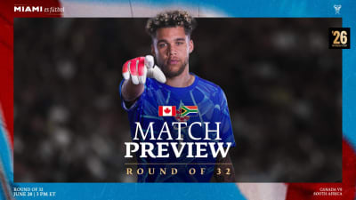 RESEÑA DEL PARTIDO: St. Clair y Canadá se enfrentan a Sudáfrica en los octavos de final de la Copa Mundial de la FIFA 2026™