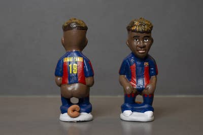 Lamin Yamal tiene una figura suya haciendo caca: Navidad en Cataluña