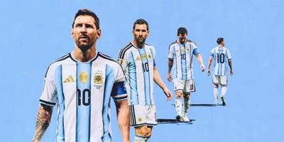 Lionel Messi ha pasado el 63% de este Mundial caminando, pero siempre está dispuesto a atacar.