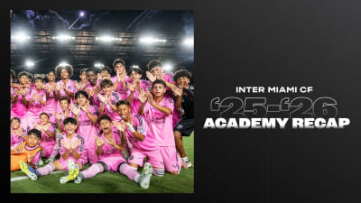 Academia Inter Miami, resultados de la temporada 2025-26