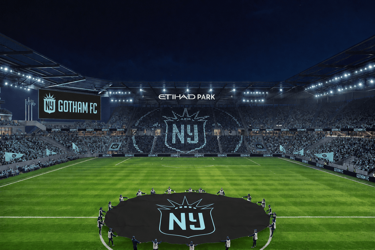 Gotham FC se mudará al Etihad Park de Queens en Nueva York en 2028.