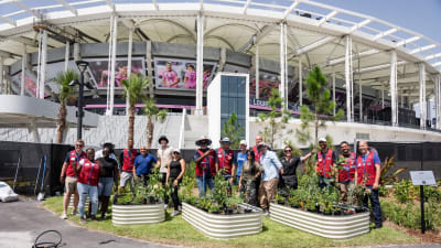 Inter Miami Soccer Club y Lowe's amplían su asociación con el jardín comunitario de Inter Miami Presentado por Lowe's