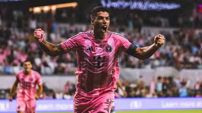 Luis Suárez jugó 100 partidos con el Inter Miami