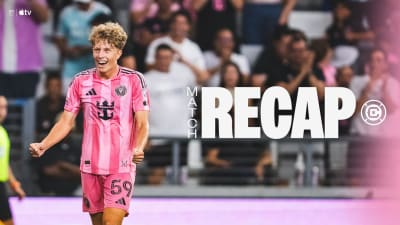 RESUMEN DEL PARTIDO: Suárez Brace, el primer gol de Plambeck en la MLS para ganar al Inter Miami sobre el Chicago Fire