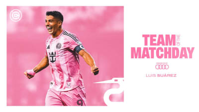 Suárez nombrado para el Equipo del Tour del Año de la MLS