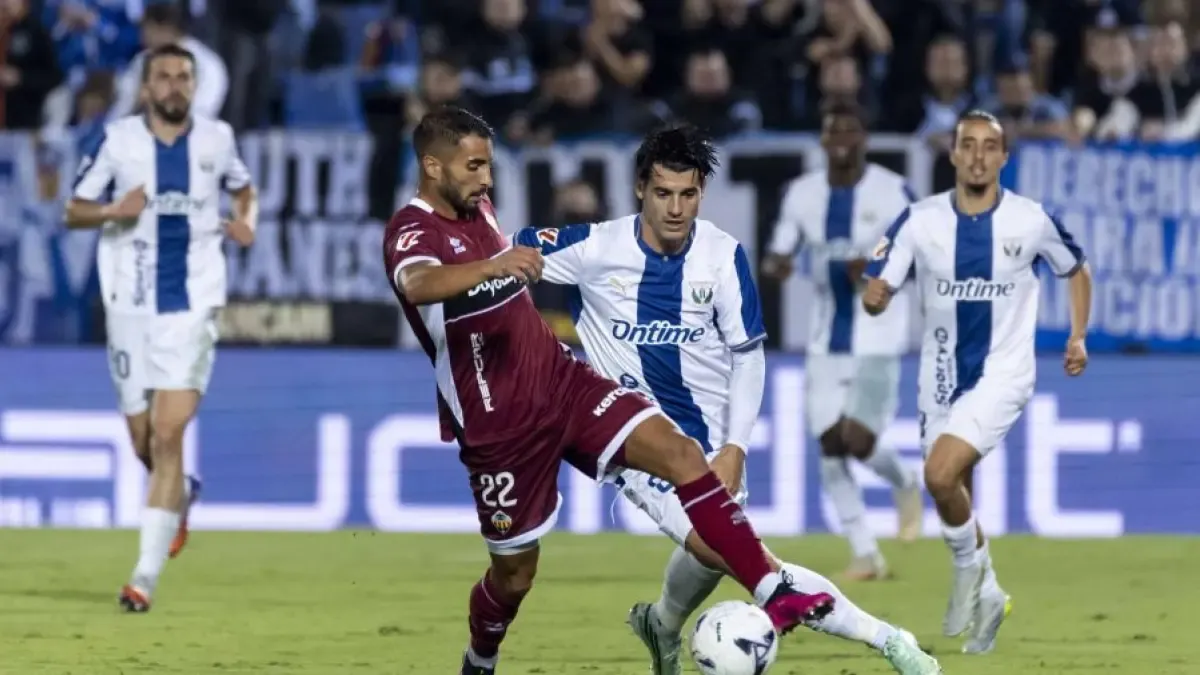 La falta de puntería de Morata y del Leganés contrasta con el acierto de un gran Castellón