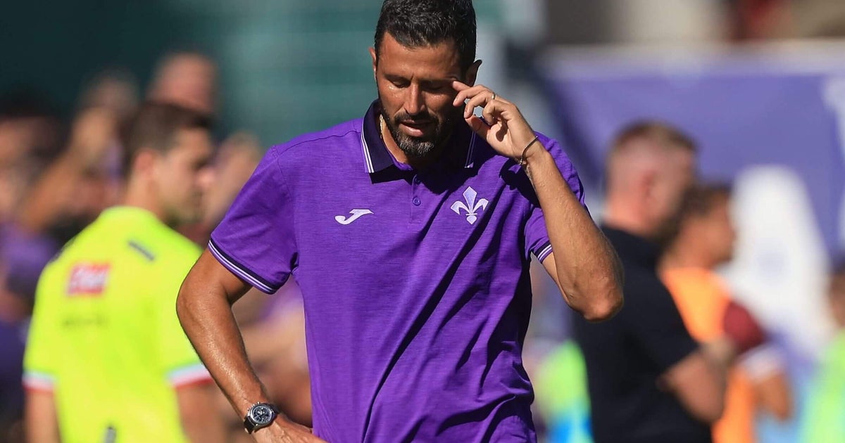 Fiorentina's Fabio Grosso first head coach sacking in Europe's top leagues of 2026-27