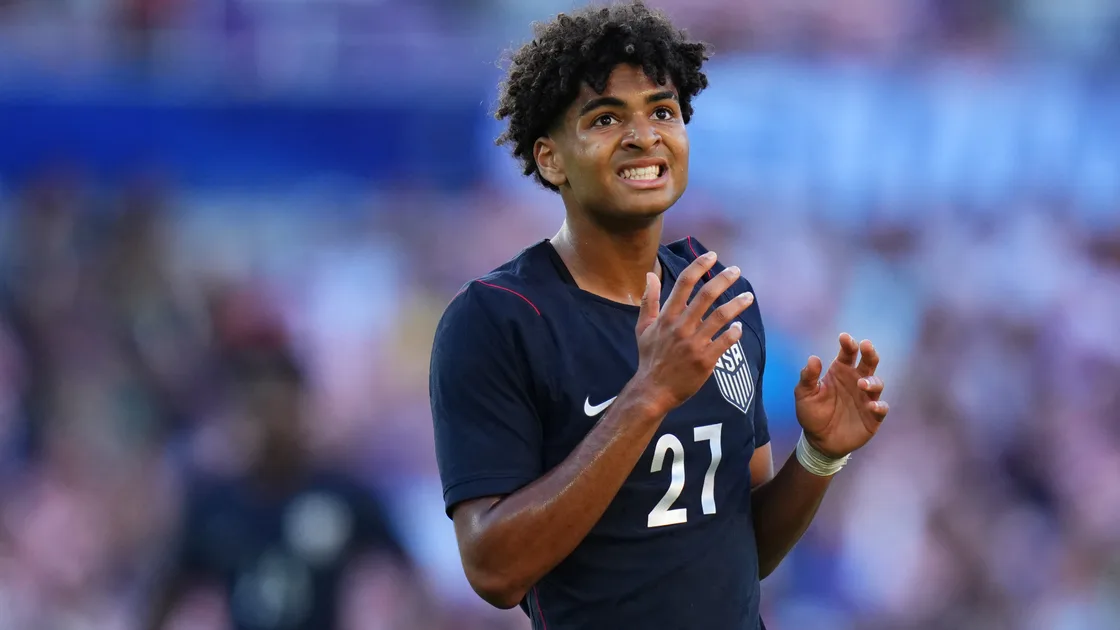 Mathis Albert del Borussia Dortmund impacta al debut de EE. UU. contra Perú