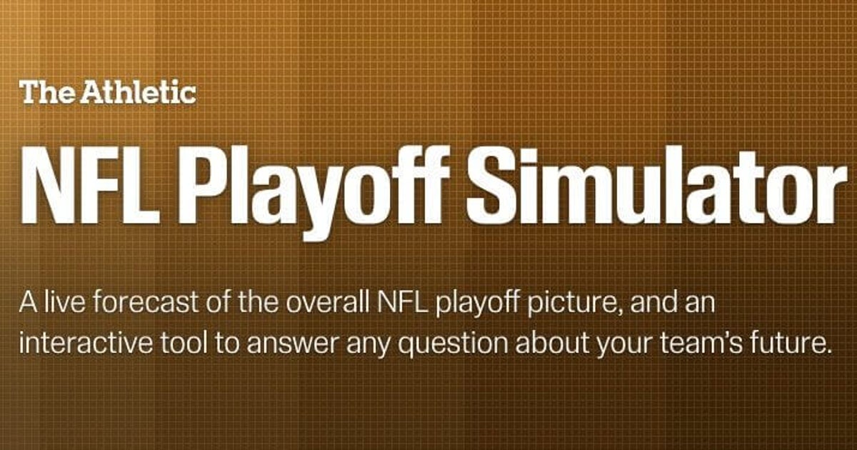 Simulador de playoffs NFL de regreso, más potente que nunca.