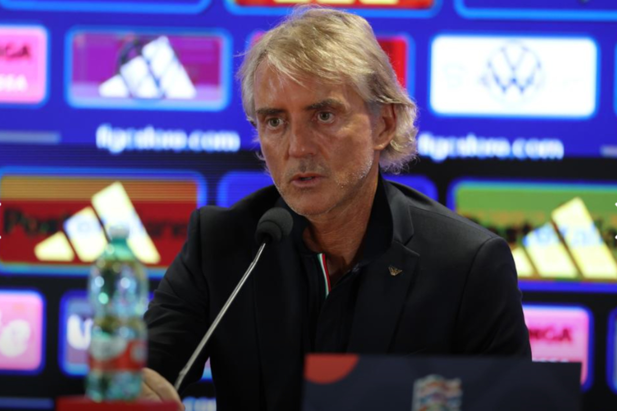 Mancini: Italia bajo expectativas en la primera mitad, mejor en la segunda