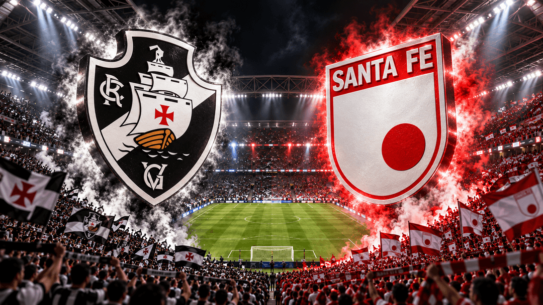 Cómo y dónde ver Vasco da Gama vs. Santa Fe en los cuartos de la Copa Sudamericana