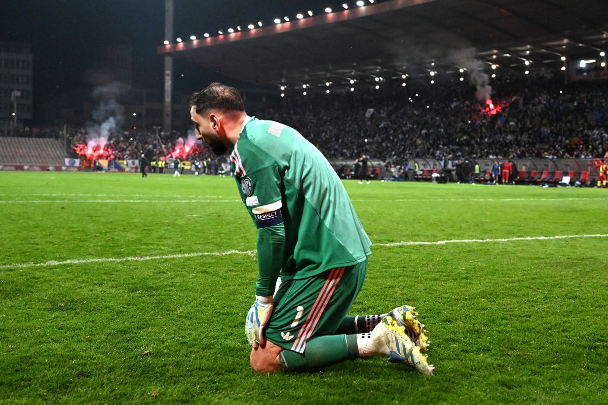 Donarumma: Italia quiere controlar el juego, pero la herida del Mundial sigue dolorosa.