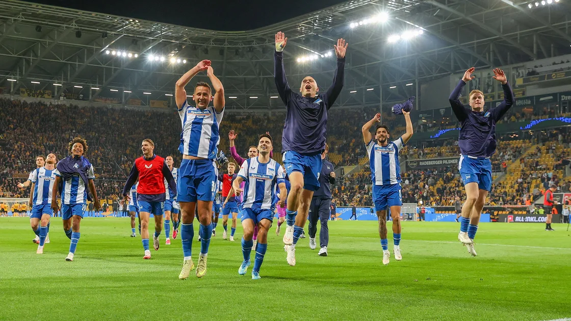 Racha ganadora del Hertha Berlín