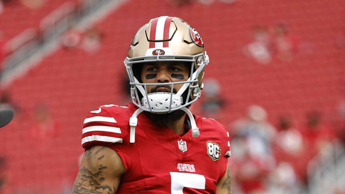 Mike Evans, receptor de los 49ers, es duda por lesión de cadera