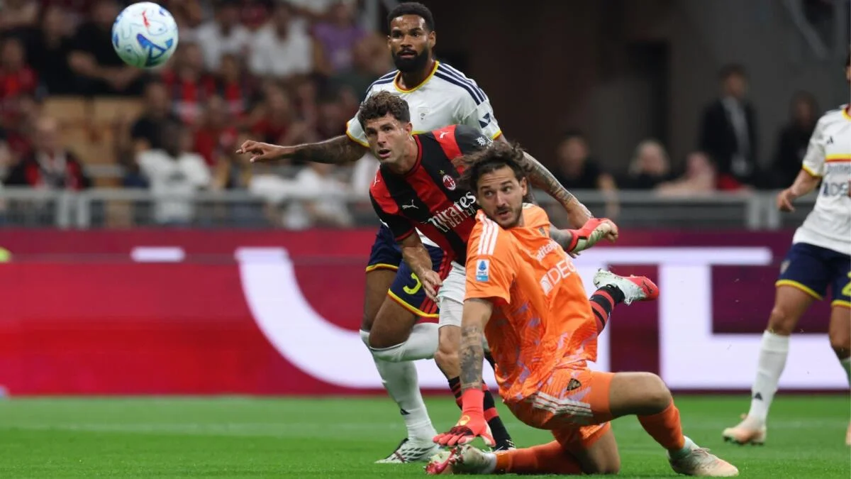 Mira: Christian Pulisic de EE. UU. marca su primer gol de la temporada con el AC Milan