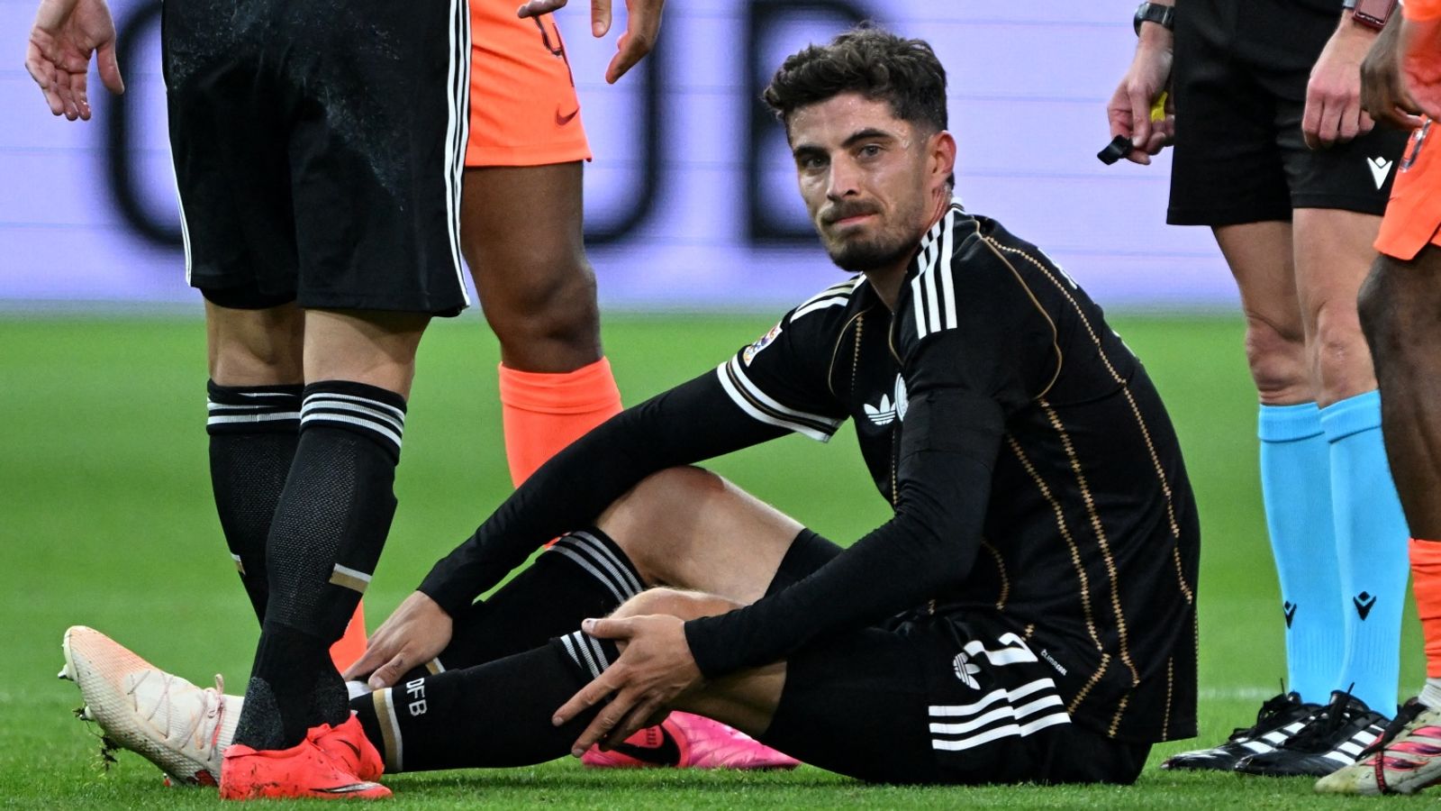Kai Havertz returning to Arsenal to be assessed after suffering injury for Germany against Netherlands