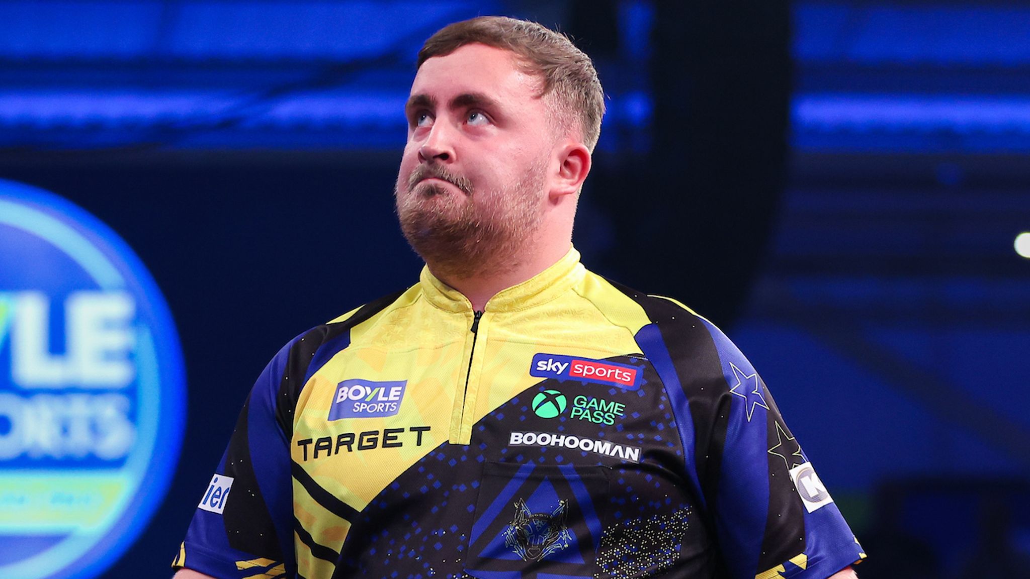 Defensa de Luke Littler en el World Grand Prix terminada por Woodhouse en el primer partido