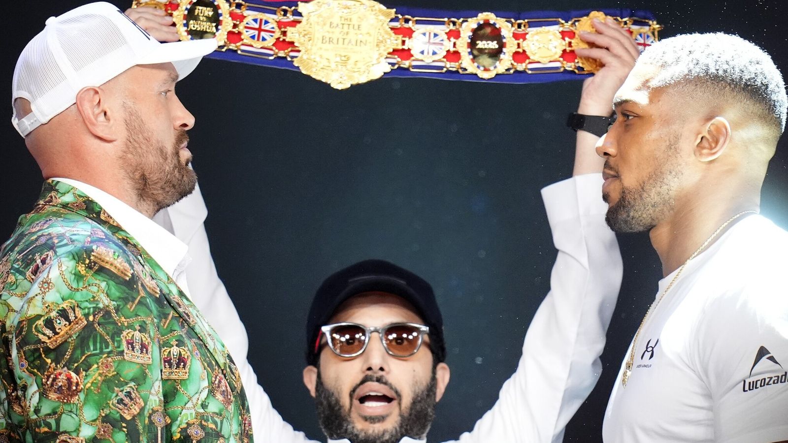Fury vs Joshua: British rivals trade taunts about negotiations for long-awaited fight at first press conference in London