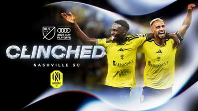 Nashville SC celebra su clasificación a los playoffs Audi 2026