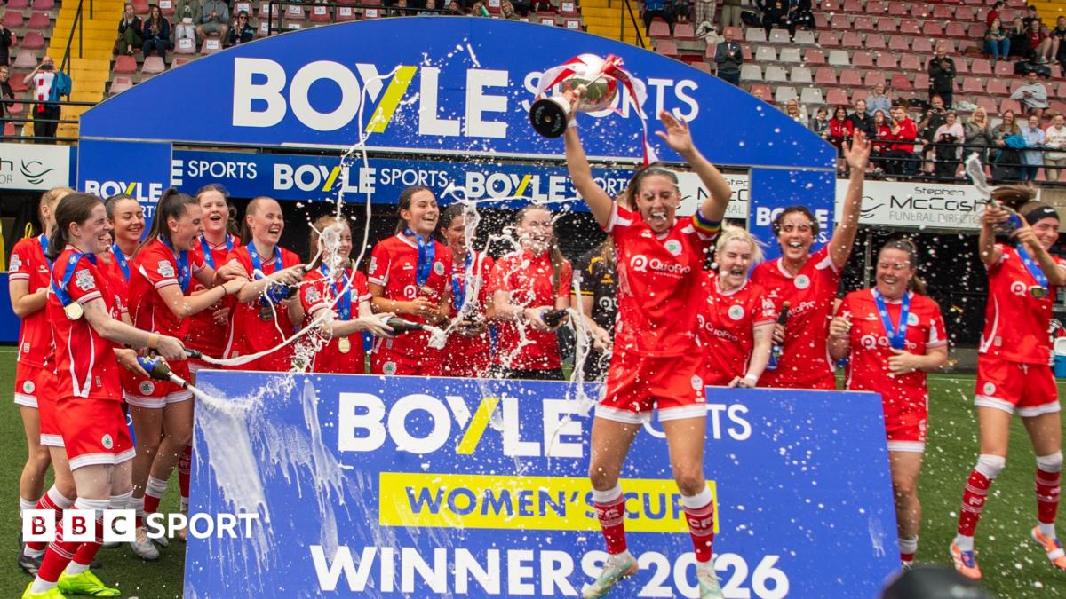 Women’s League Cup: Cliftonville despojado del título por jugadoras inadecuadas