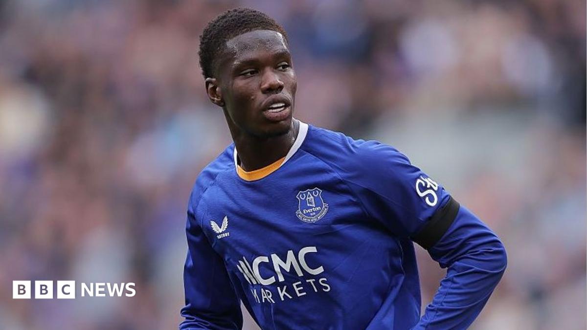 Everton's Thierno Barry on the video he was scared to post