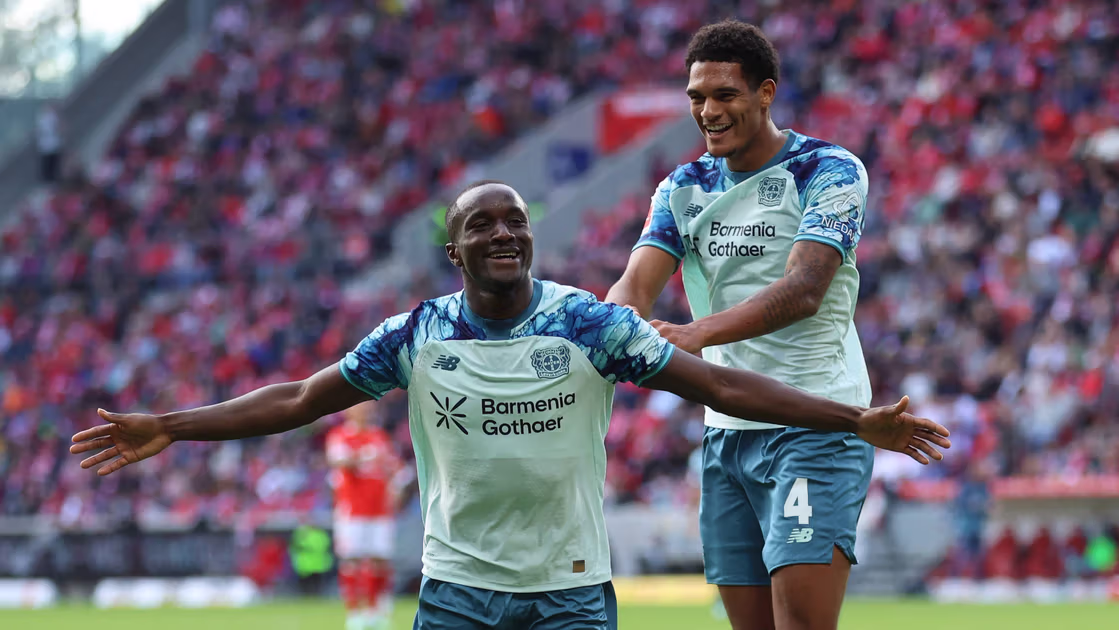 Moussa Diaby on target as Leverkusen edge seven-goal thriller in Mainz