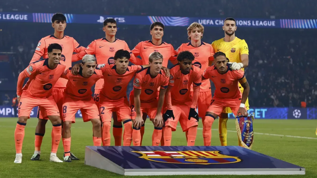 El 1x1 del Barça ante el PSG al descanso