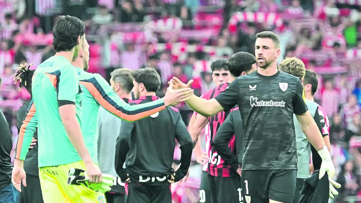 El gran día de Unai Simón, favorito a ser nombrado mejor portero del mundo