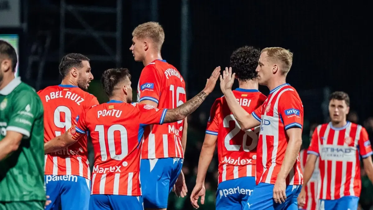 El Girona aprueba en el primer test de Copa frente al Cuarte