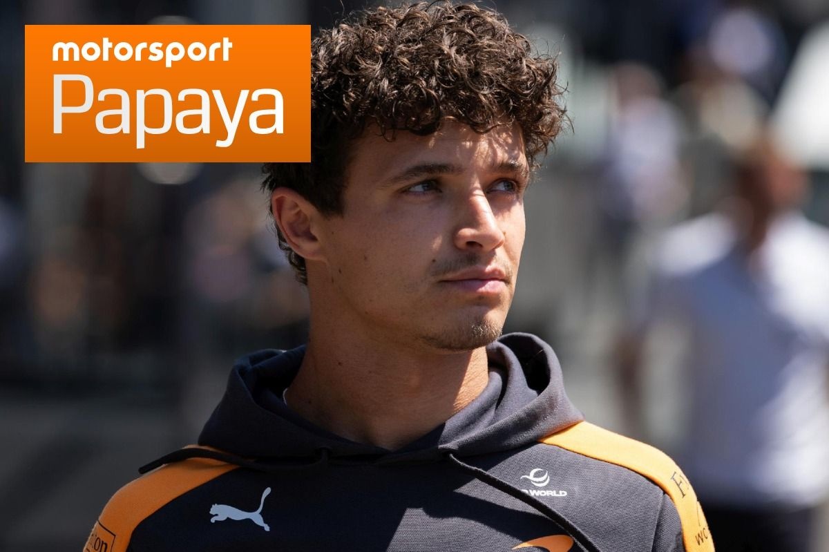 Lando Norris arriesga un registro indeseado mientras su defensa se vuelve desastrosa