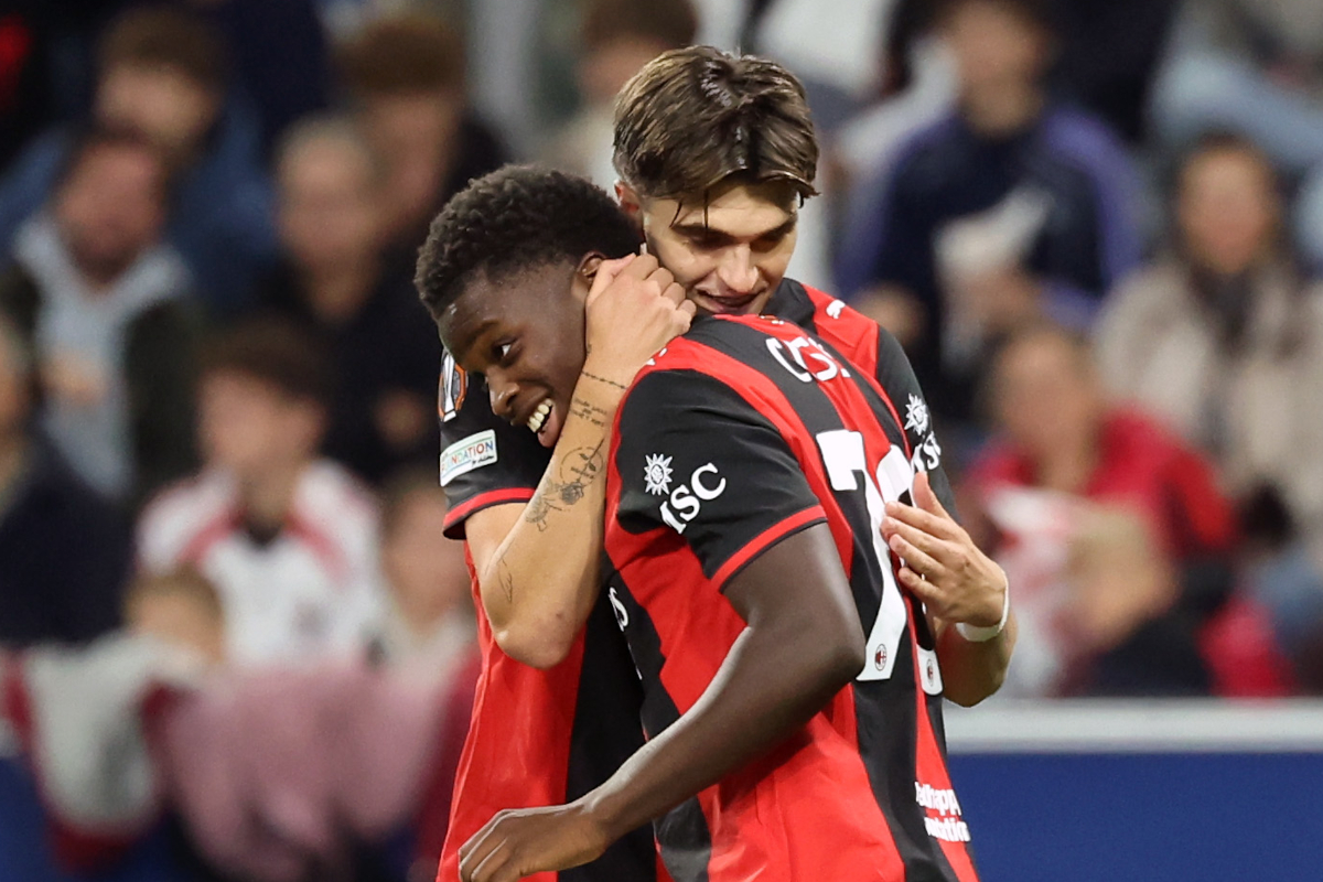 Cisse, el italiano más joven en lograr un hat‑trick en Europa.
