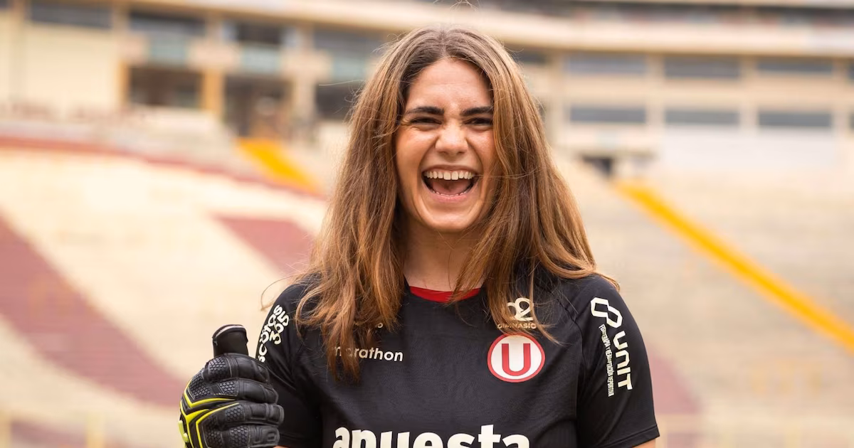 Mía Shalit, arquera peruana, evitó una goleada en el debut de Universitario en la Copa Libertadores Femenina 2026.