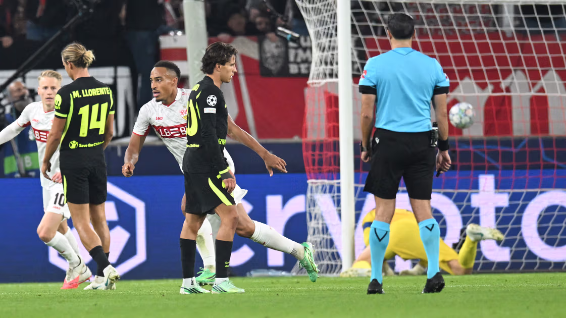 VfB Stuttgart maintain unbeaten UEFA Champions League start with Atlético Madrid draw