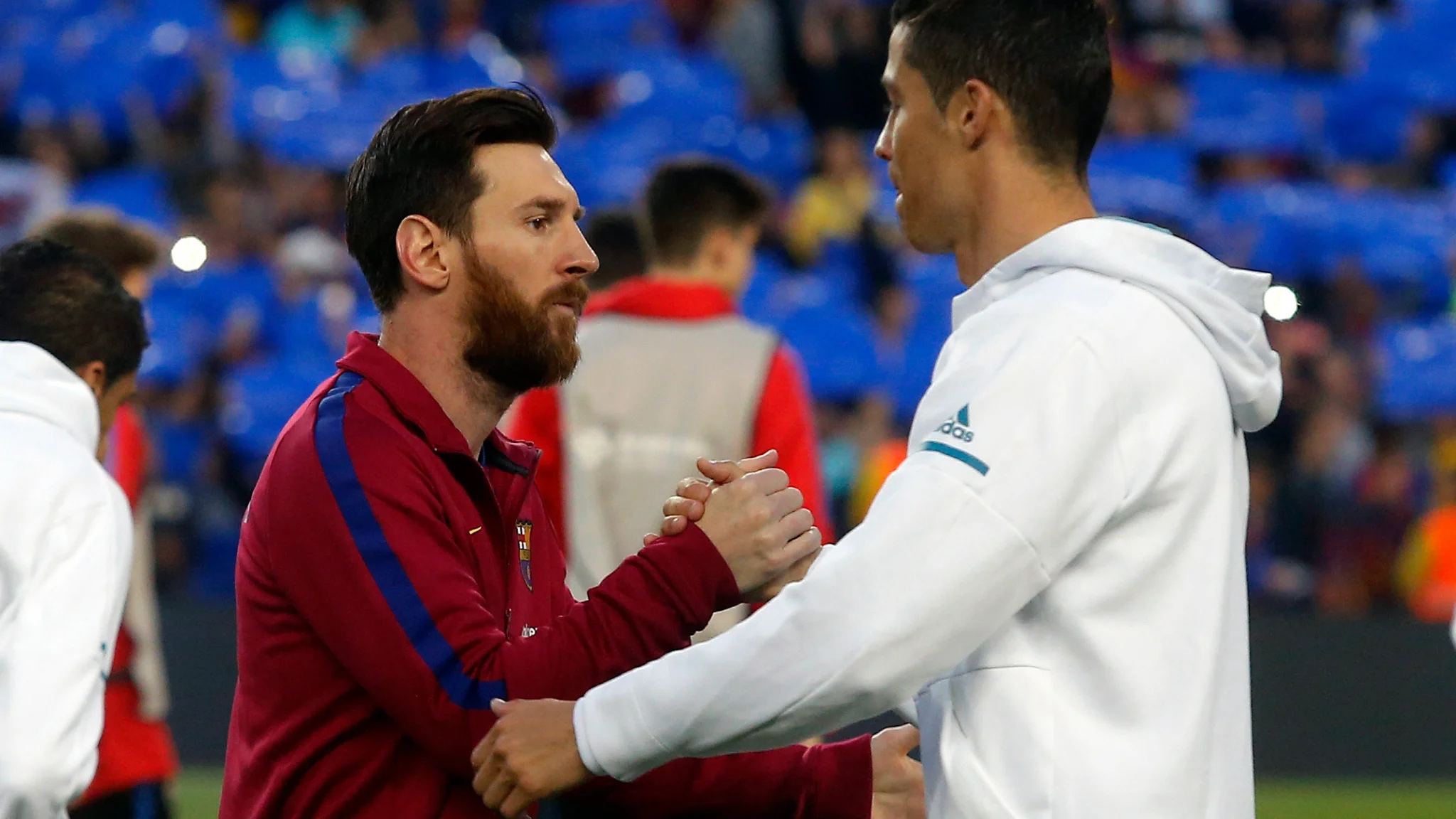 homenaje de Cristiano Ronaldo a Lionel Messi