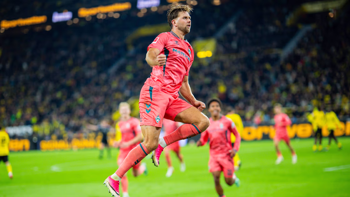 ¿Podrá el Bremen mantener su impulso tras este empate dramático en Dortmund?