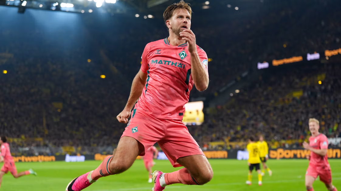 Niclas Füllkrug eleva al Werder Bremen al rescatar un punto en Dortmund