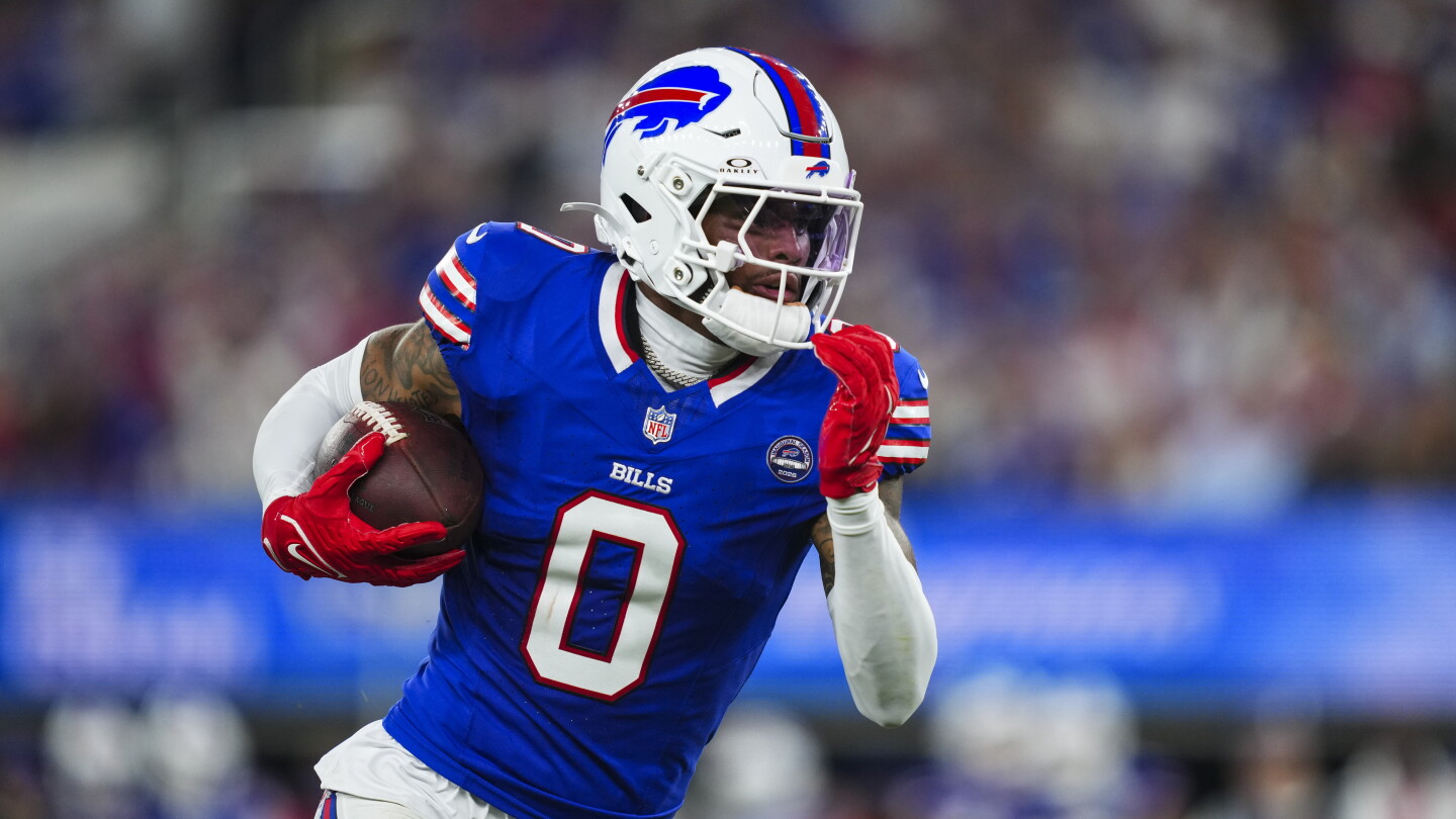 Keon Coleman regresa a la práctica como participante limitado el jueves.