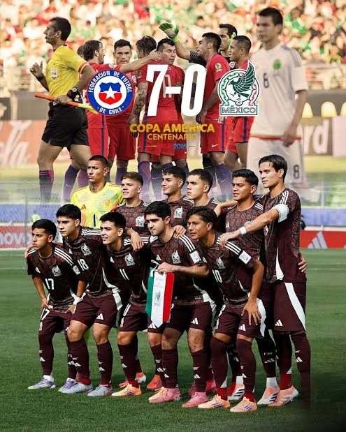 CHILE VS. MÉXICO: CUANDO EL HORNO NO ESTÁ PARA BOLLOS NI REVANCHAS Pese a todo lo que pueda decirse, lo cierto es que el recuerdo de aquel histórico 7-0 en la Centenario,
