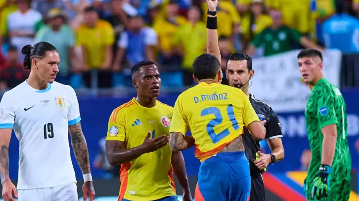 Bandera de Colombia durante la Copa América