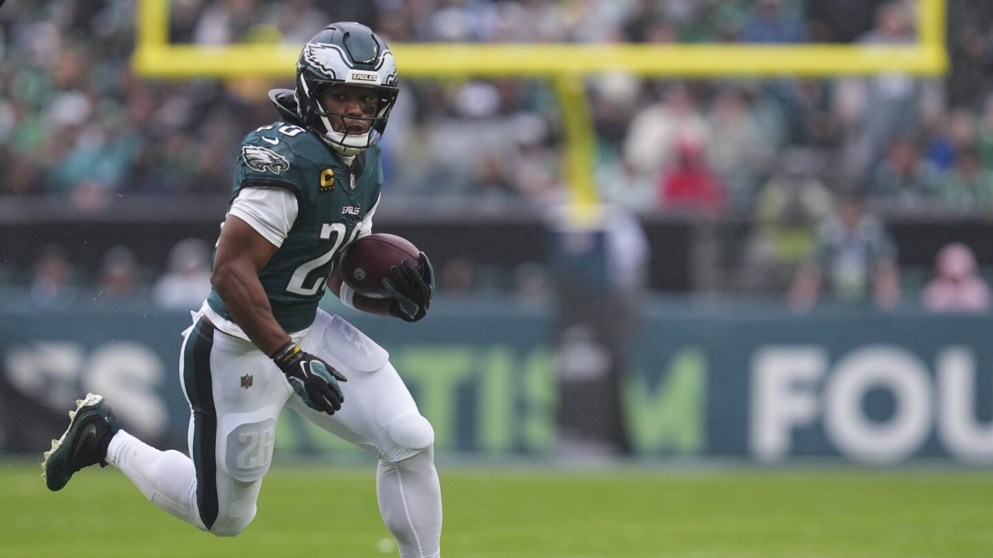 Saquon Barkley out, DeVonta Smith off injury report and will play vs. Panthers