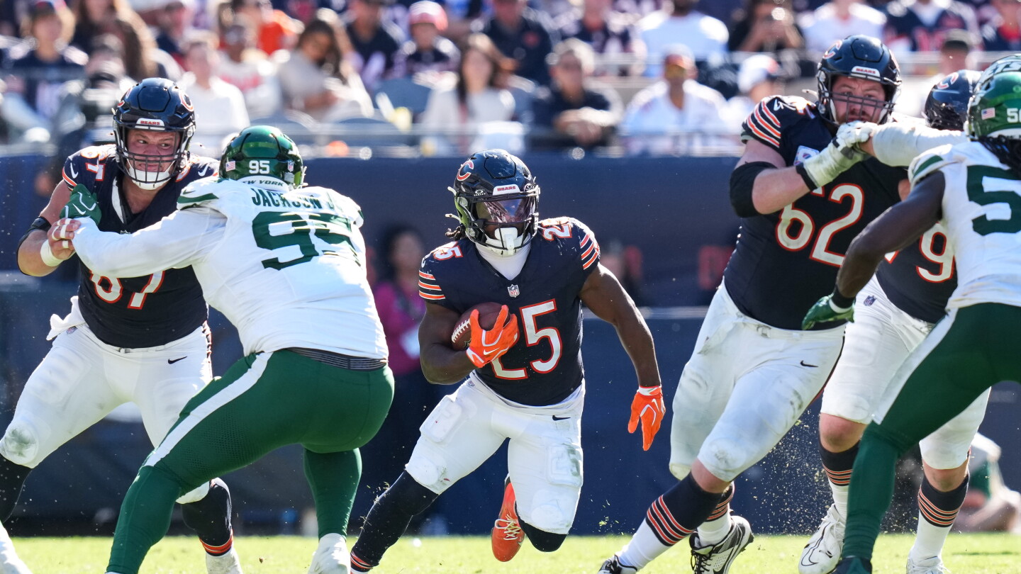 Kyle Monangai descartado, Jonah Jackson listo contra los Patriots